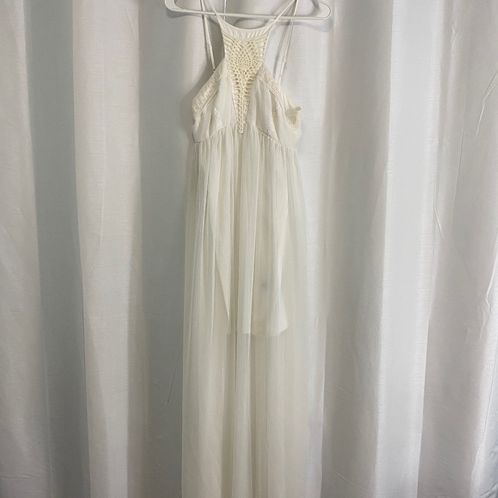 EXPRESS WHITE BOHO MAXI